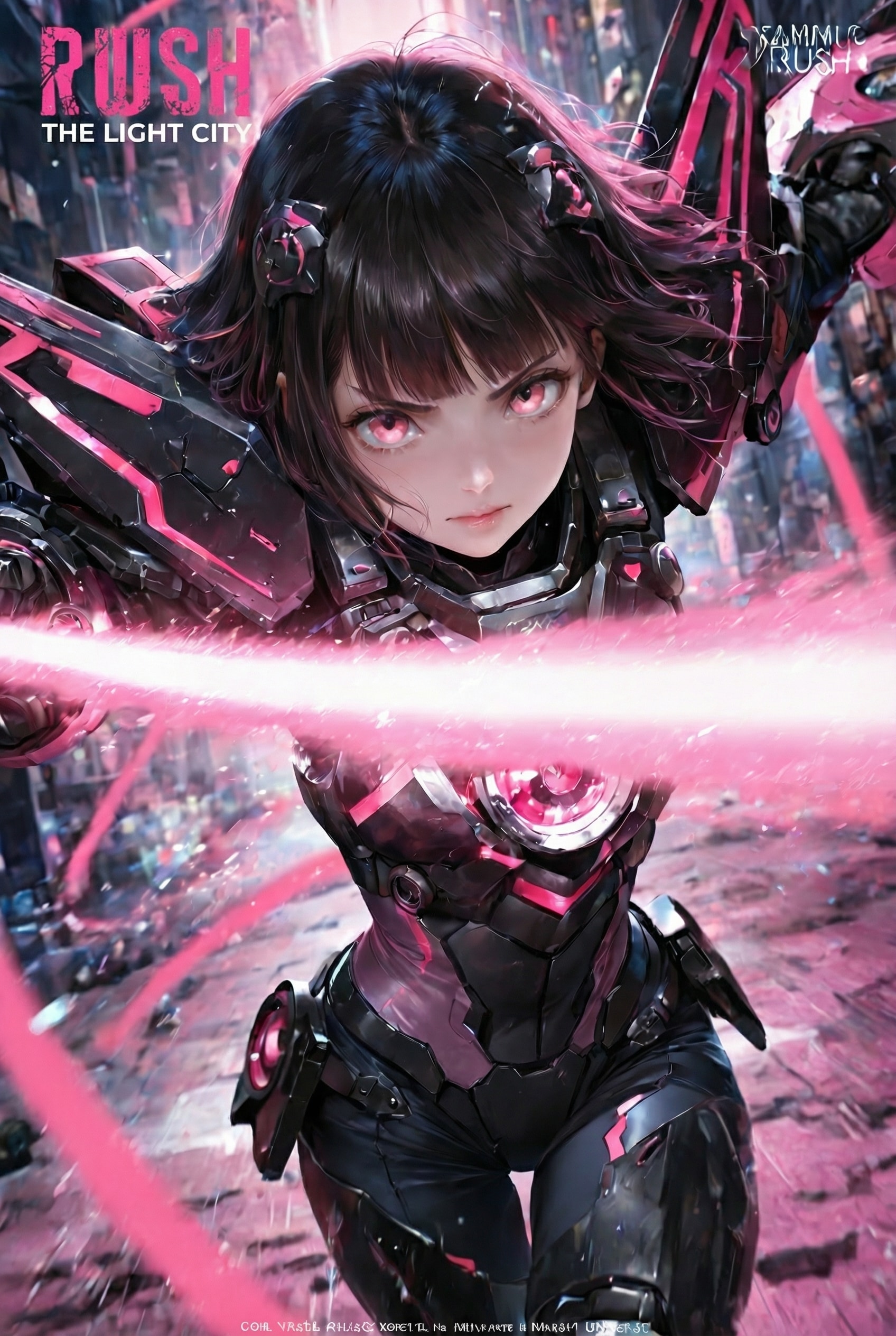 Rush the Light City | の人気AIイラスト・グラビア