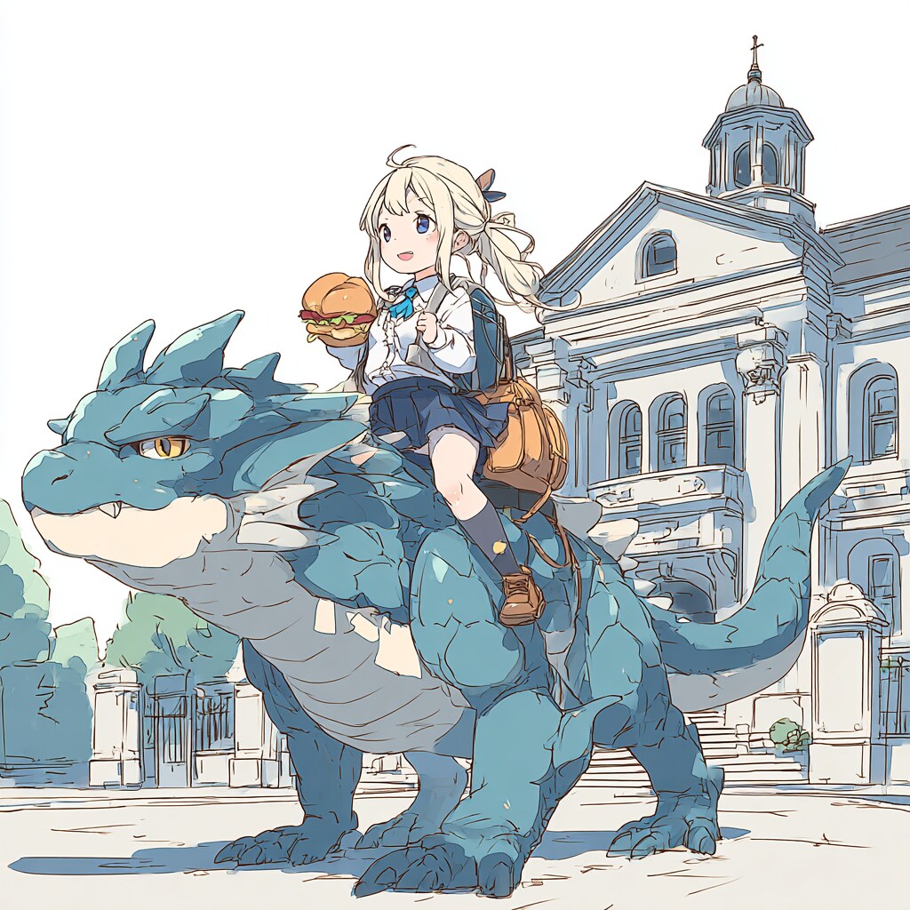 学校にGO!ですわ！！ | の人気AIイラスト・グラビア