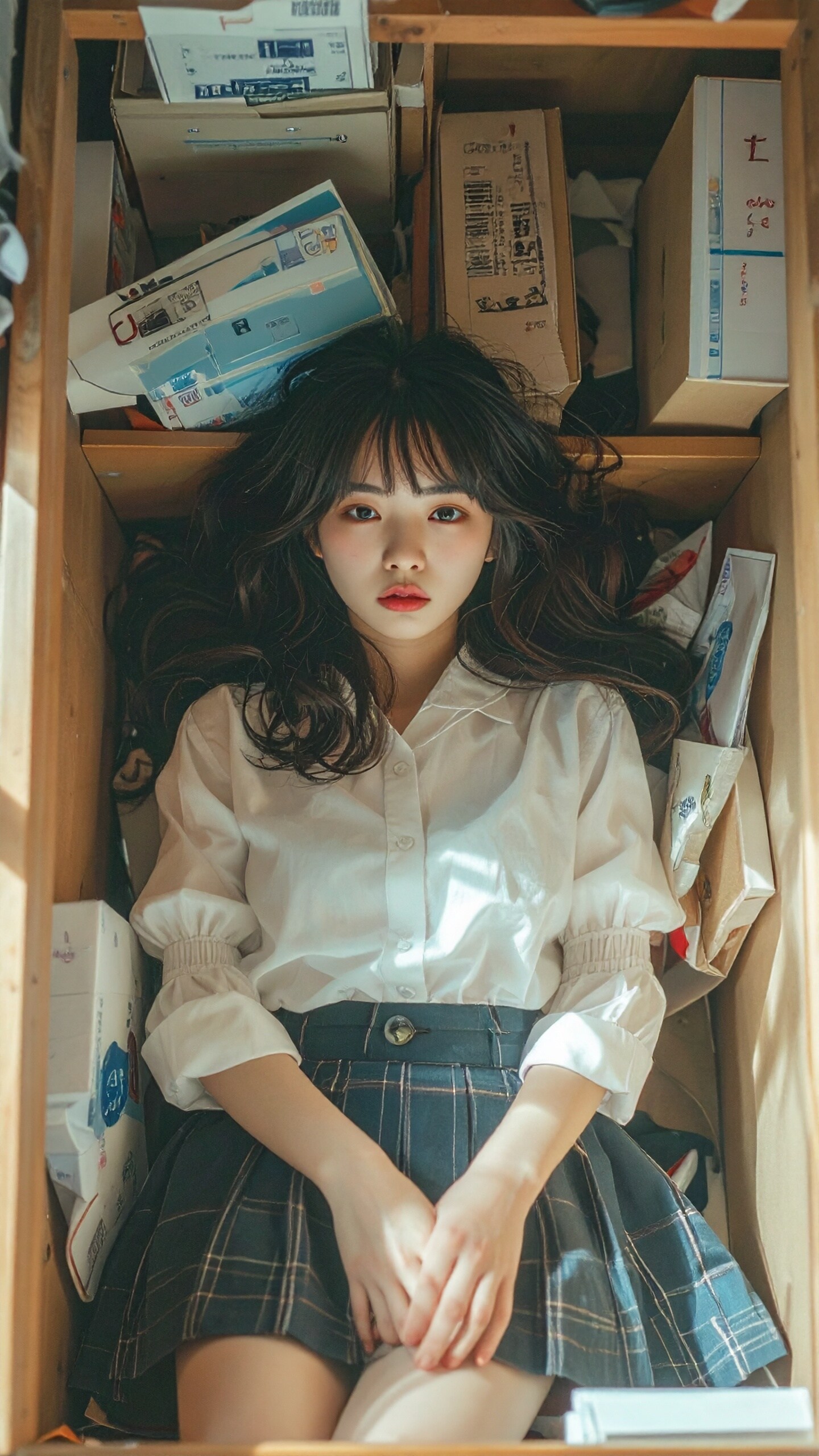 箱入り娘 | の人気AIイラスト・グラビア