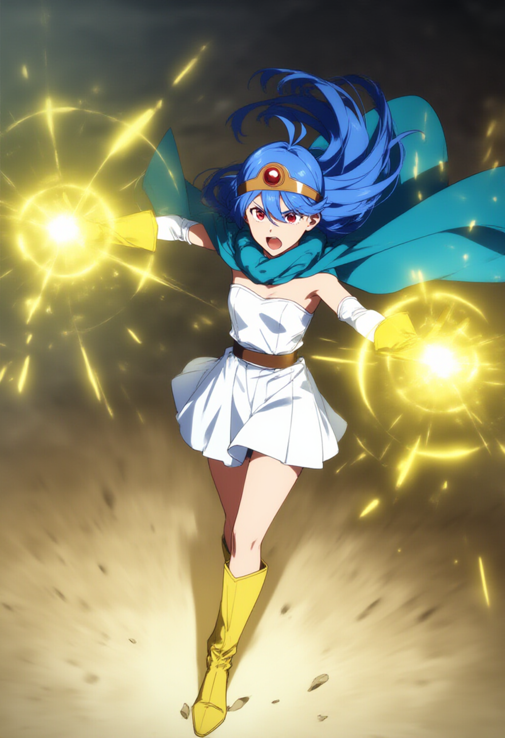 ドラゴンクエスト3 賢者より　NAI_V4で生成