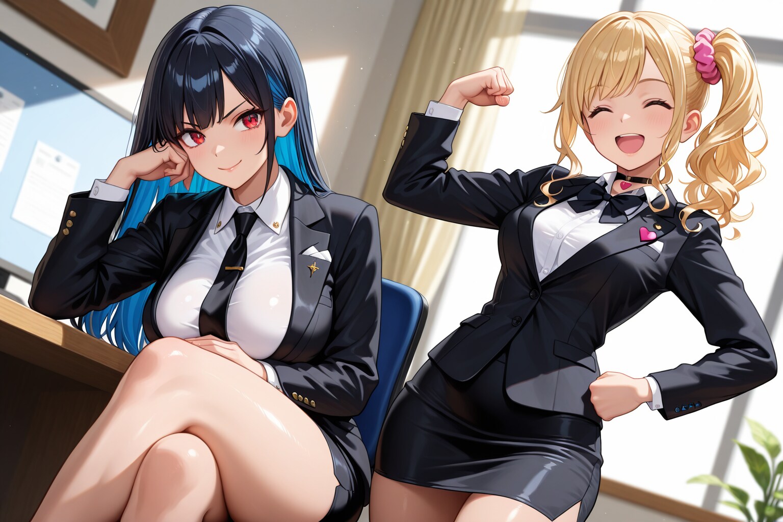 女幹部とポンコツな側近？