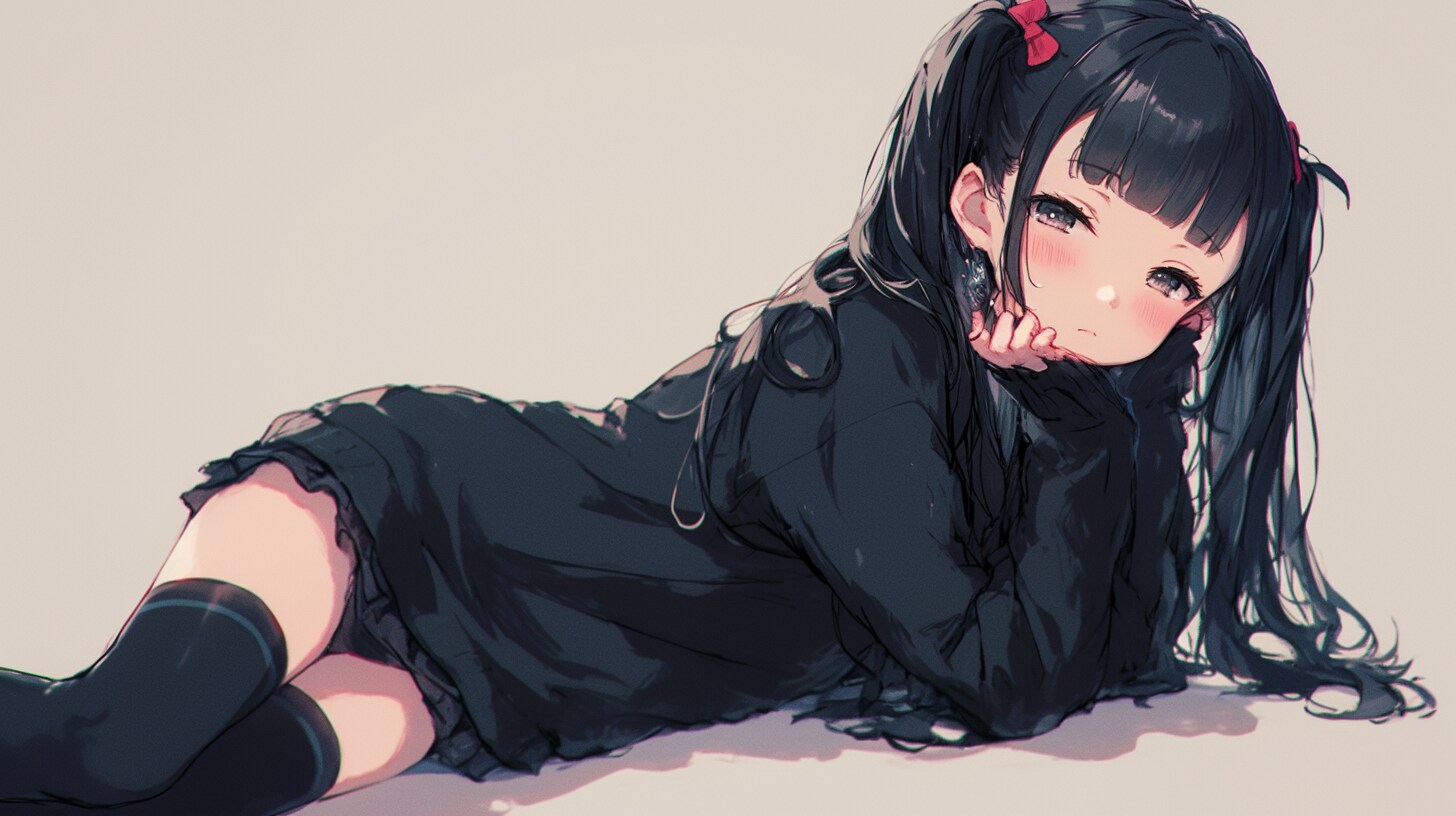 ニーハイ | の人気AIイラスト・グラビア