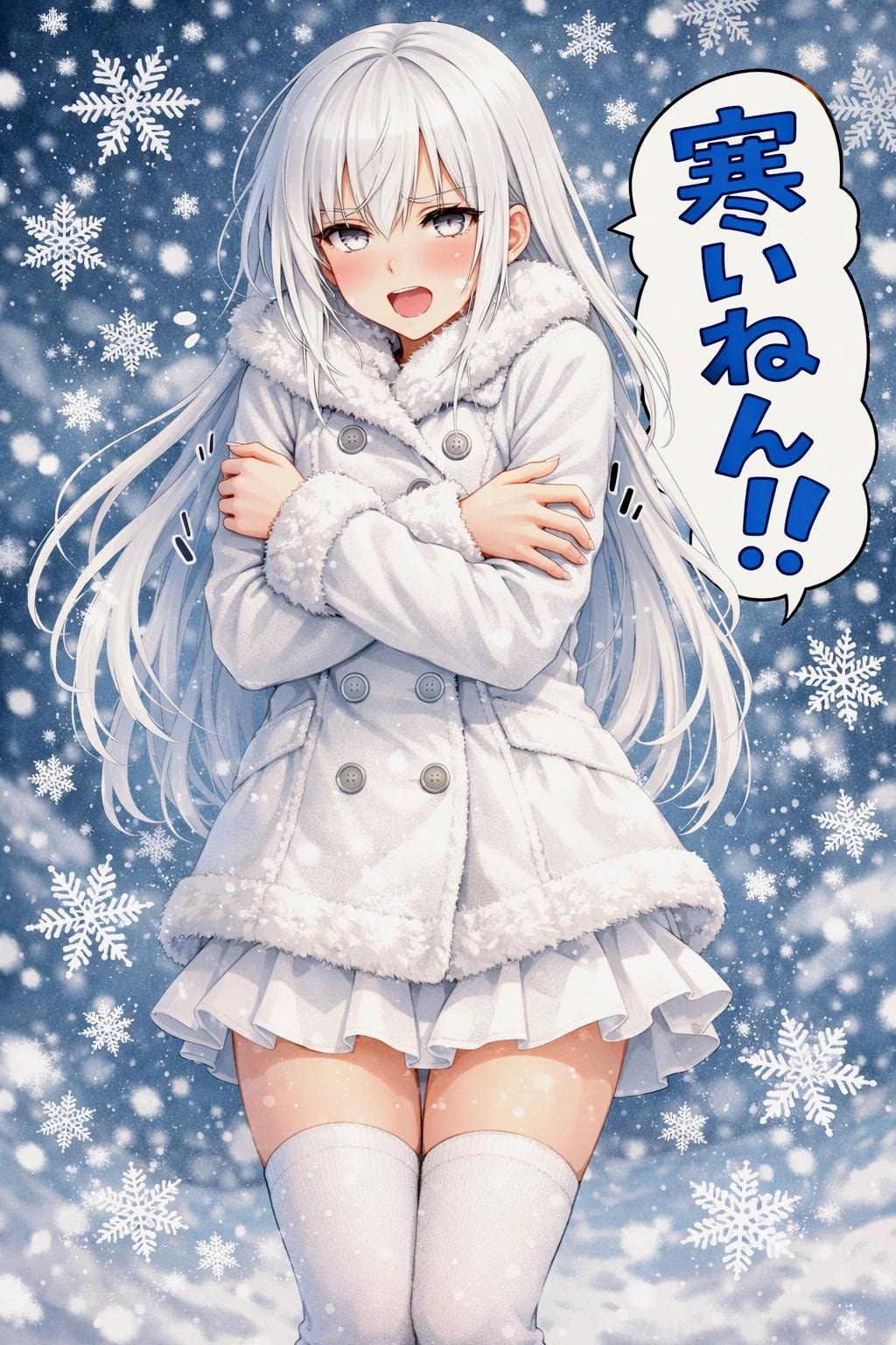 ホワイトコートお姉やん❄️