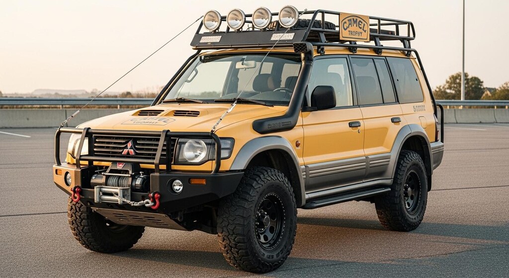 パジェロキャメルトロフィー仕様