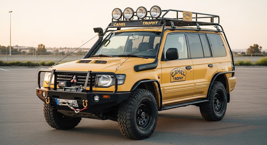 パジェロキャメルトロフィー仕様