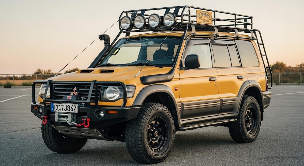 パジェロキャメルトロフィー仕様