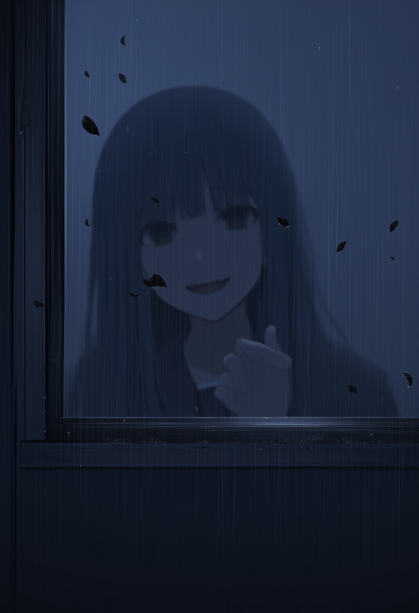 先輩、開けてよ・・・