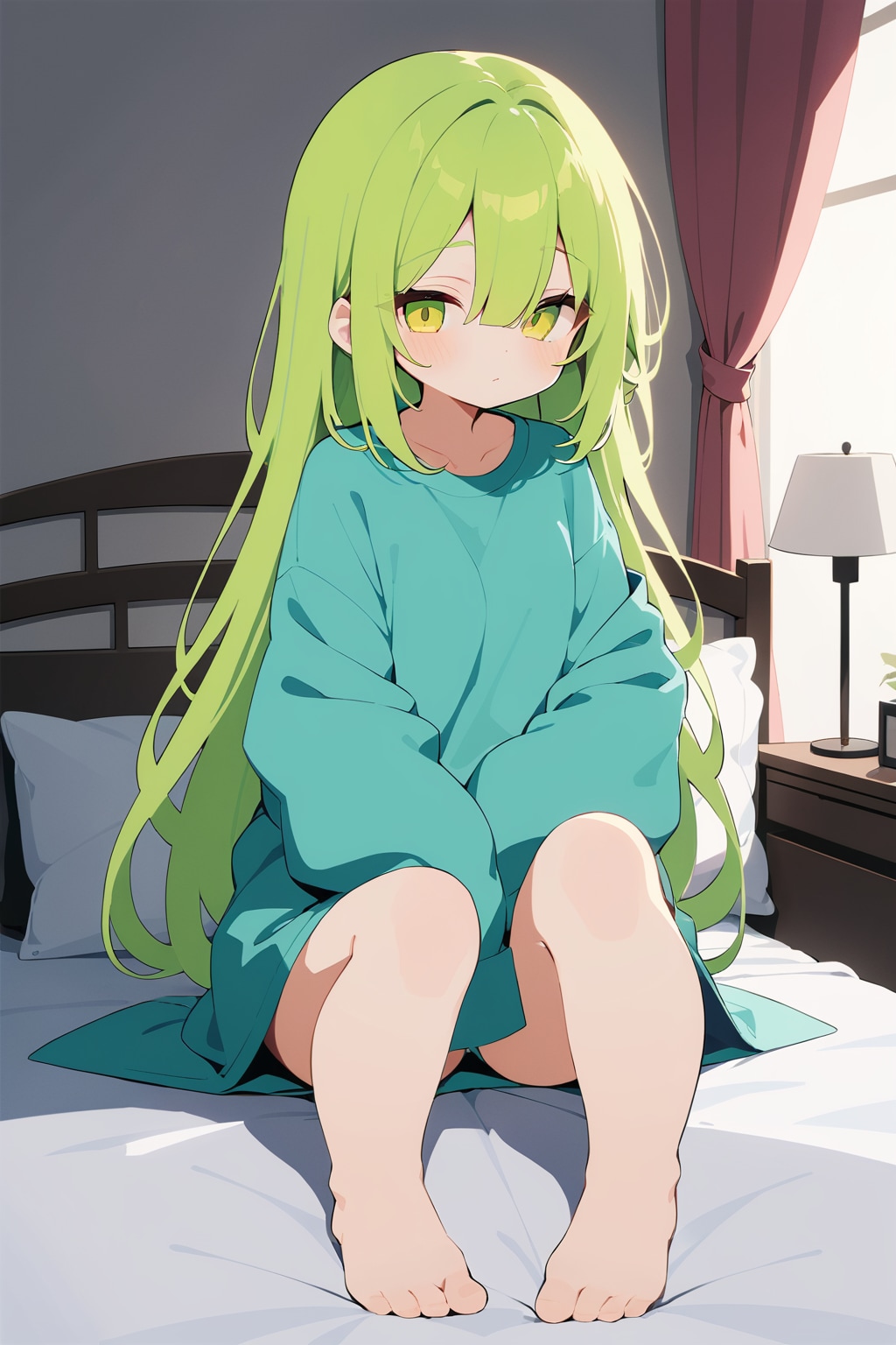 EMERALDで緑髪ちゃん