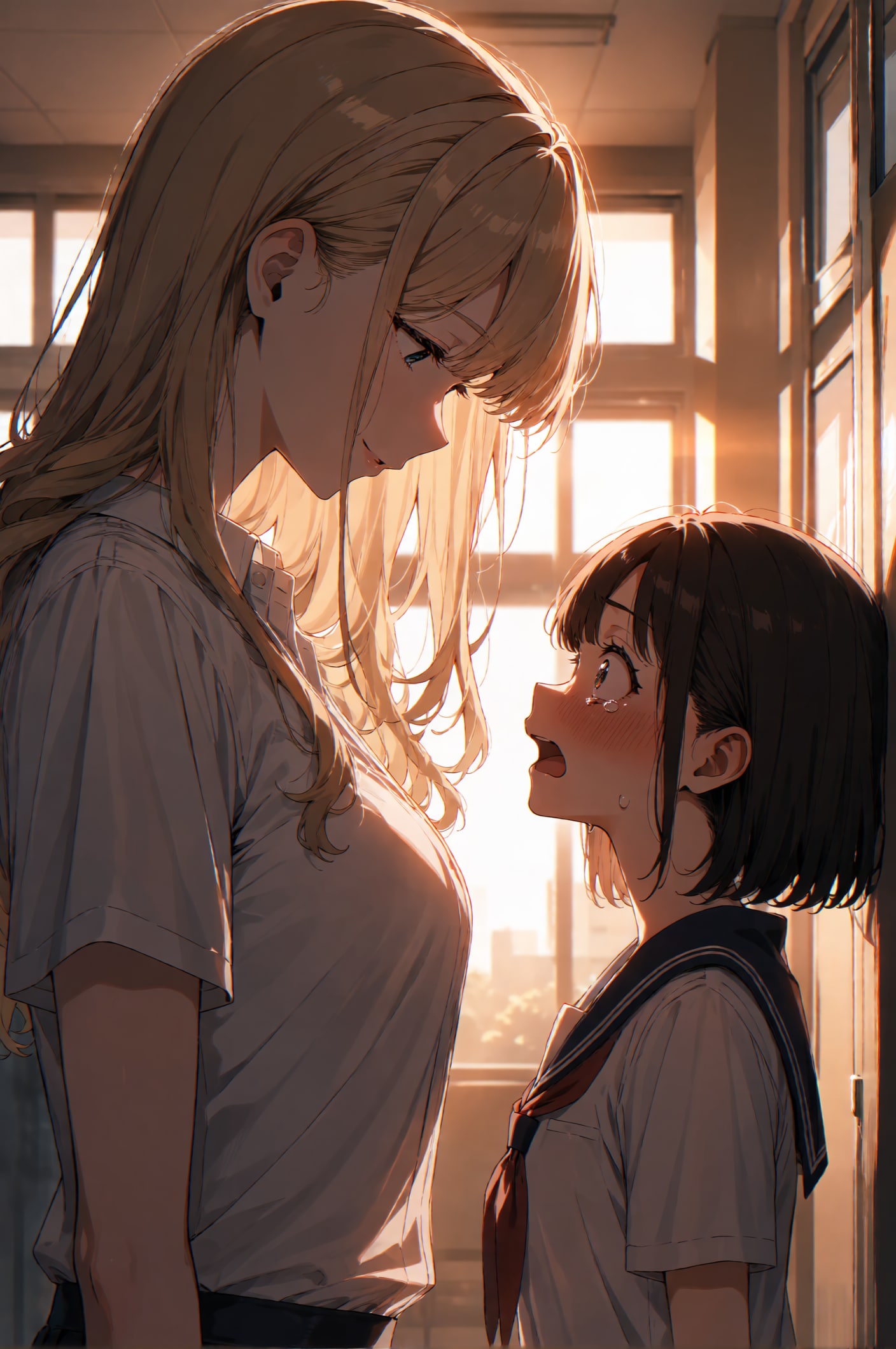 身長差百合