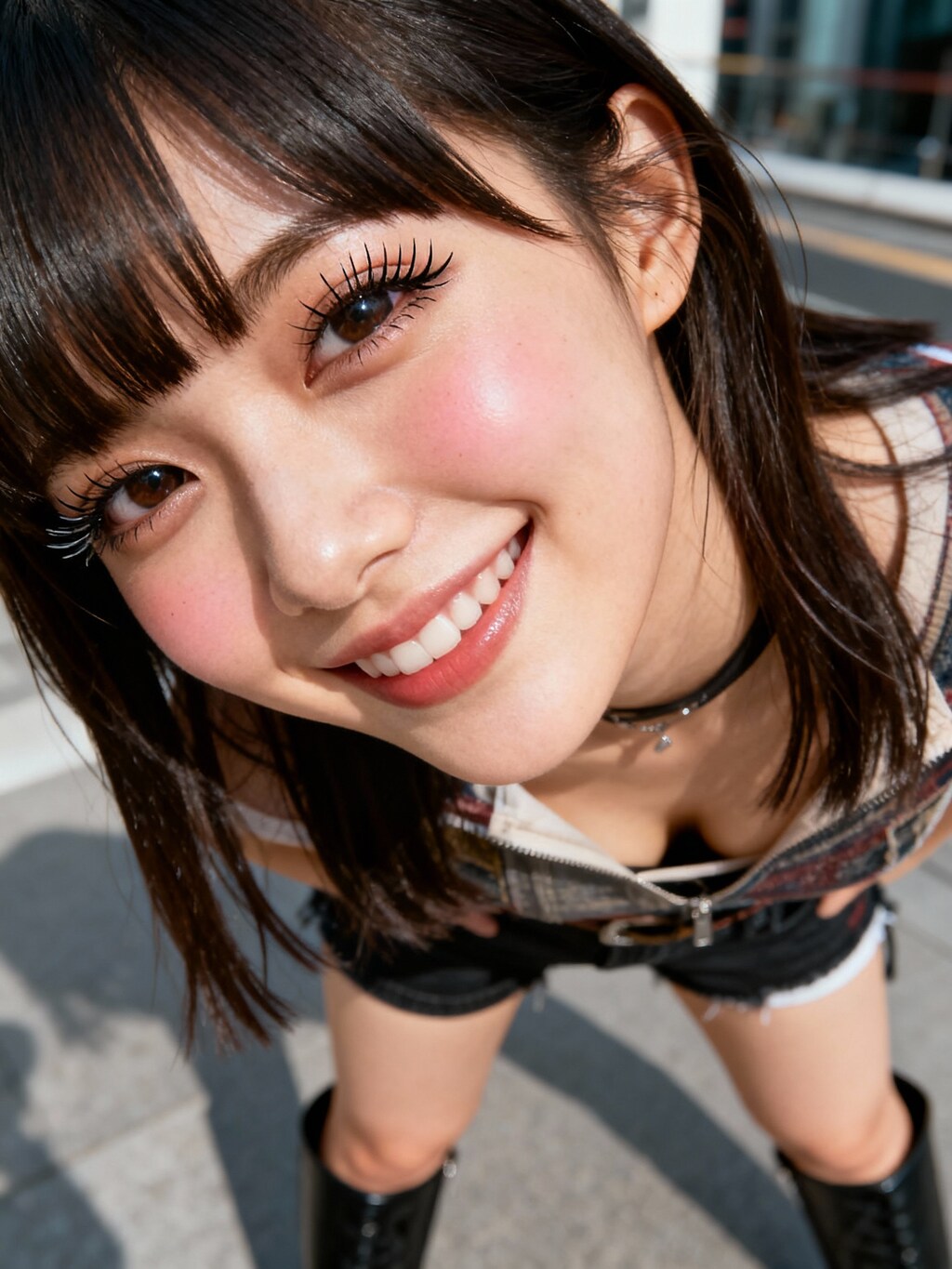 どアップいぇーい♪