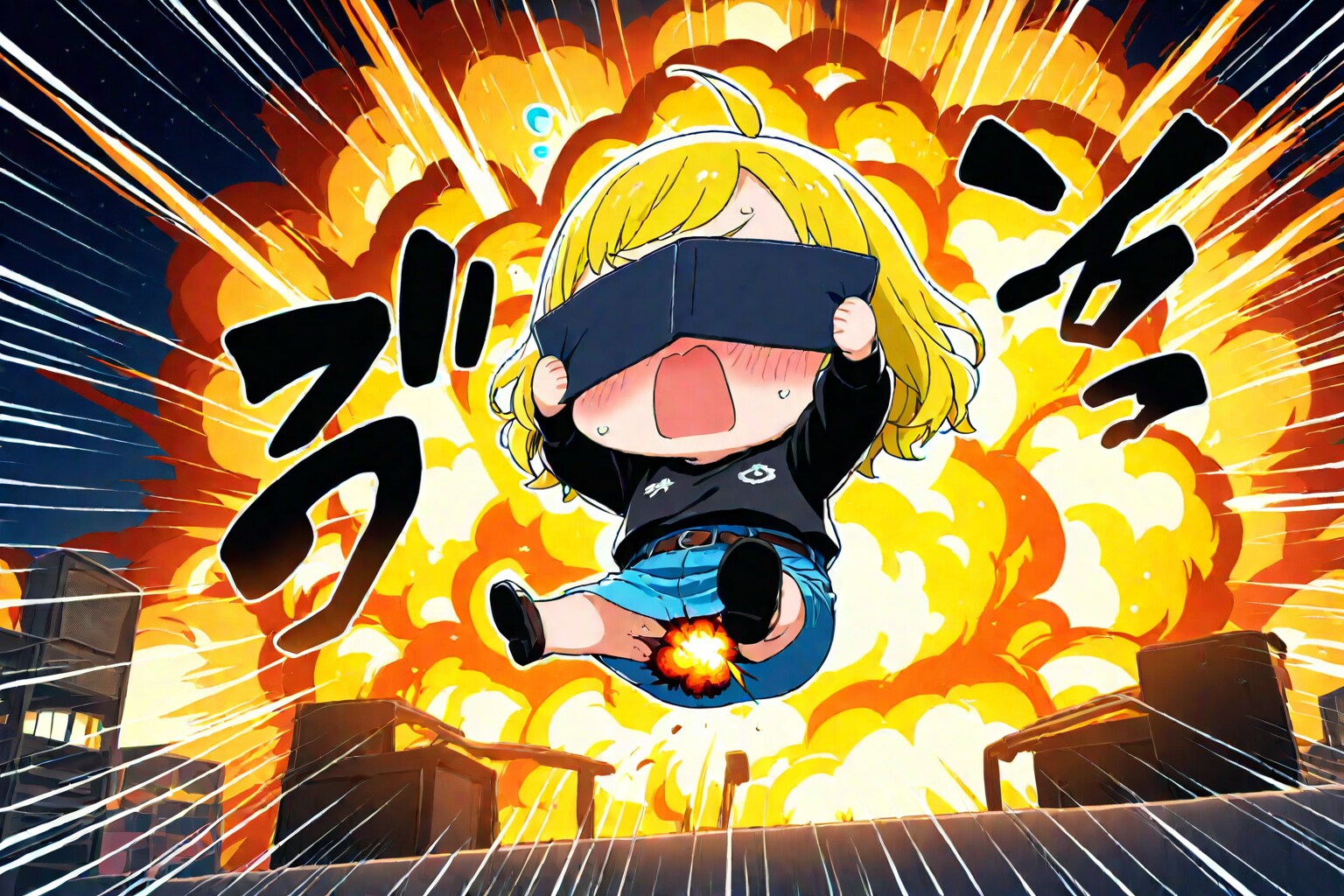 fireしたユイちゃん