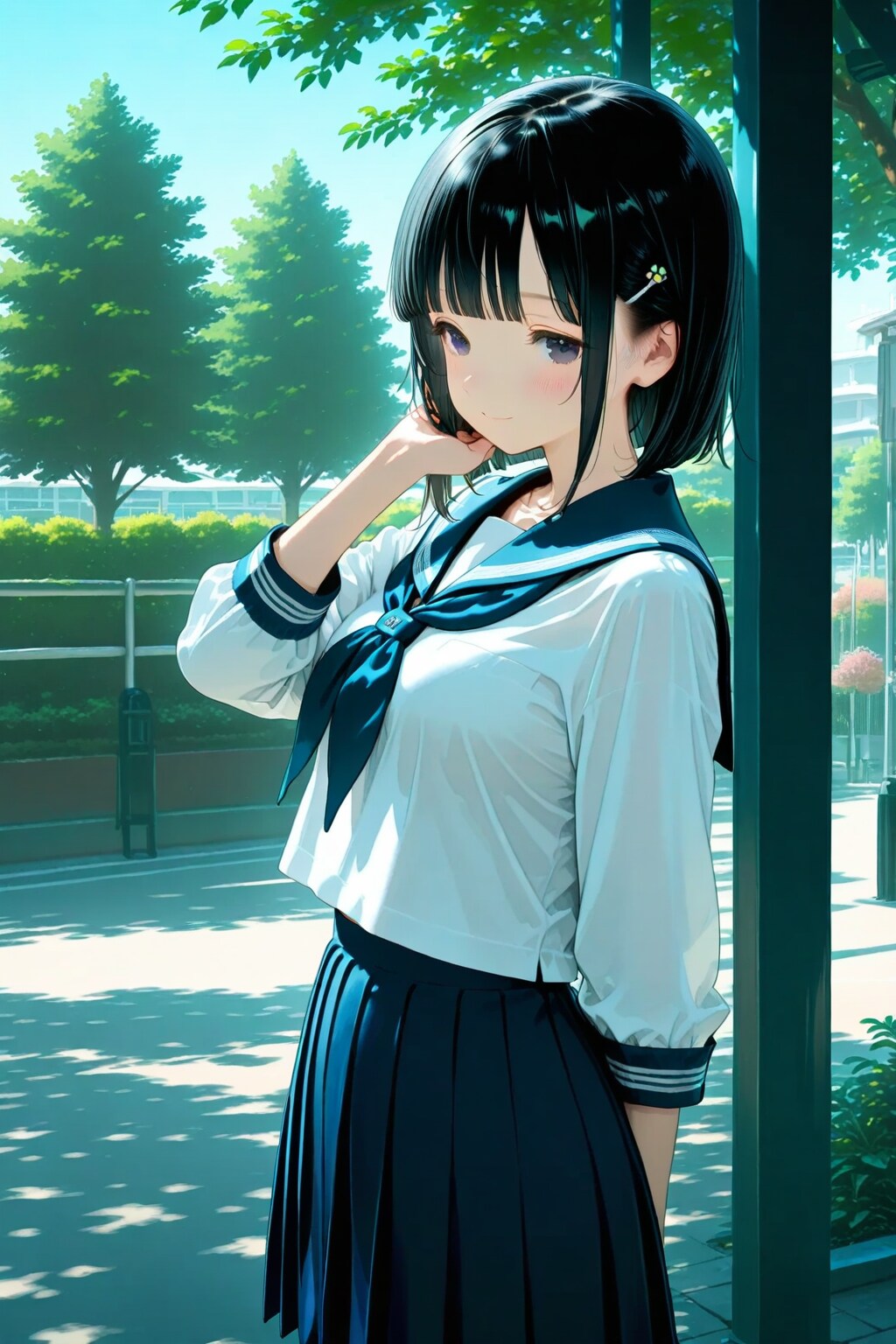 男子を呼び出した妹ちゃん✨ | の人気AIイラスト・グラビア