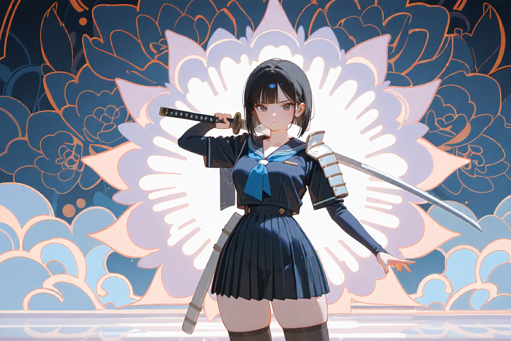 侍JK（セーラー服のすがた）