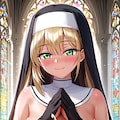 シスターのお祈りパイズリ 10枚目