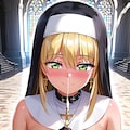 シスターのお祈りパイズリ 4枚目
