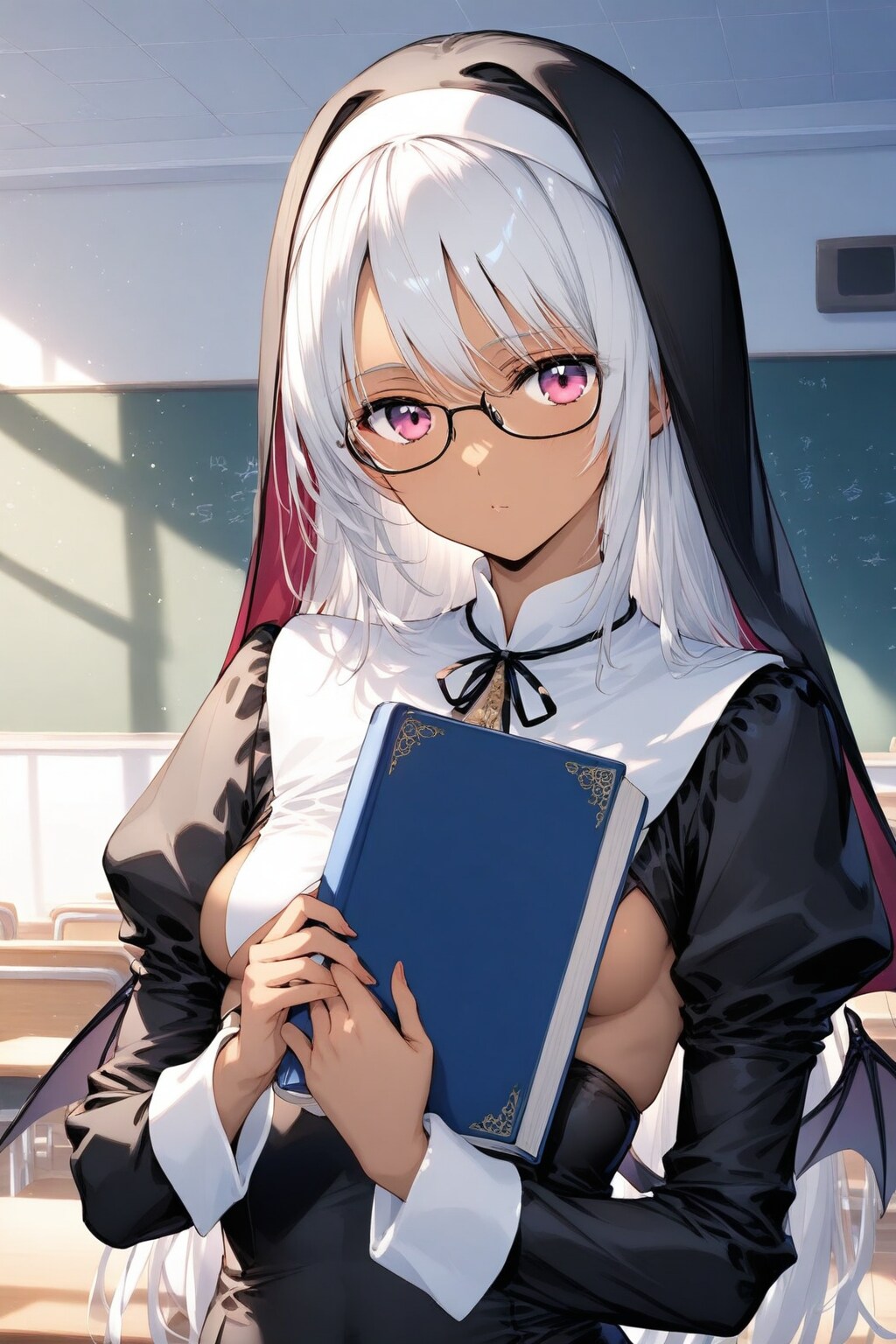 数学教師はシスターさん