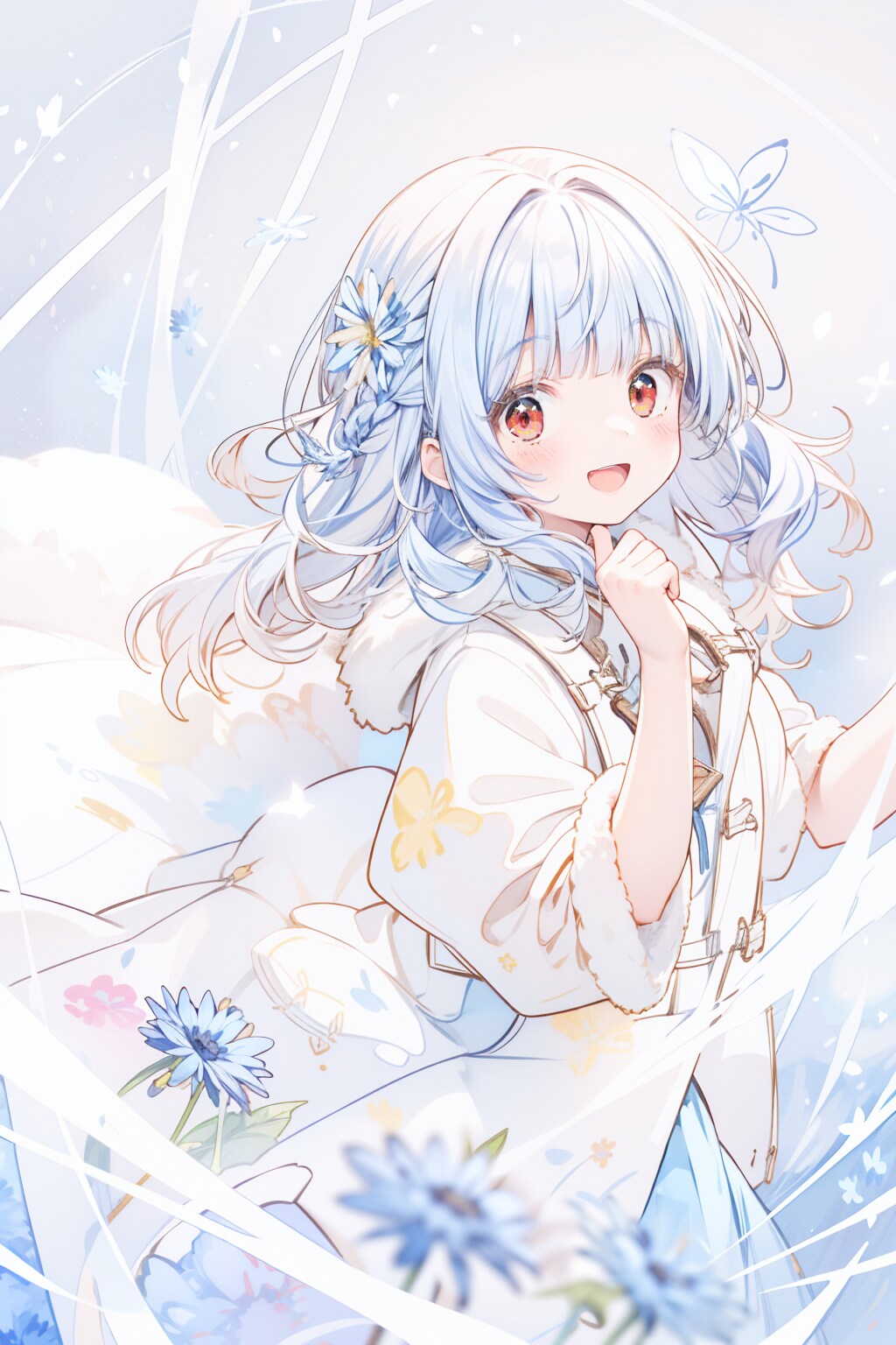 ふわふわコート?
