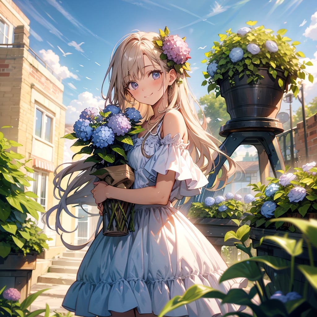 紫陽花少女♪３ | の人気AIイラスト・グラビア