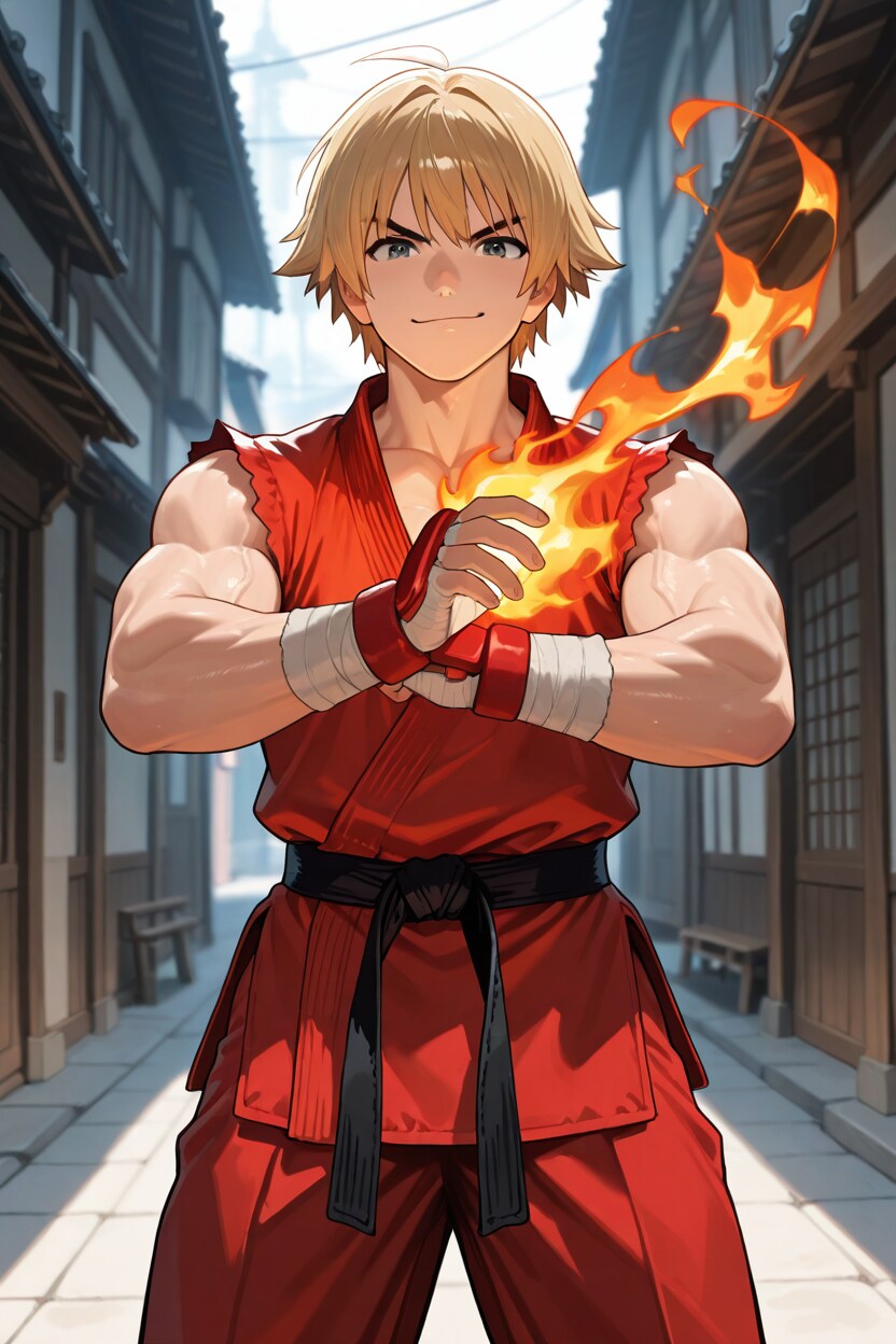 556 俺は紅のケン | の人気AIイラスト・グラビア