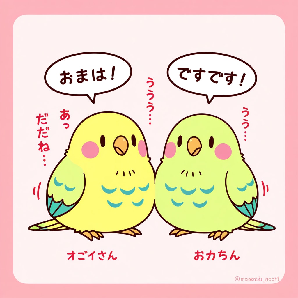 気まぐれインコ