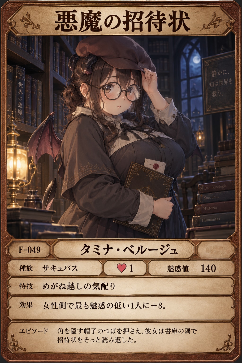 『悪魔の招待状』♡１カード
