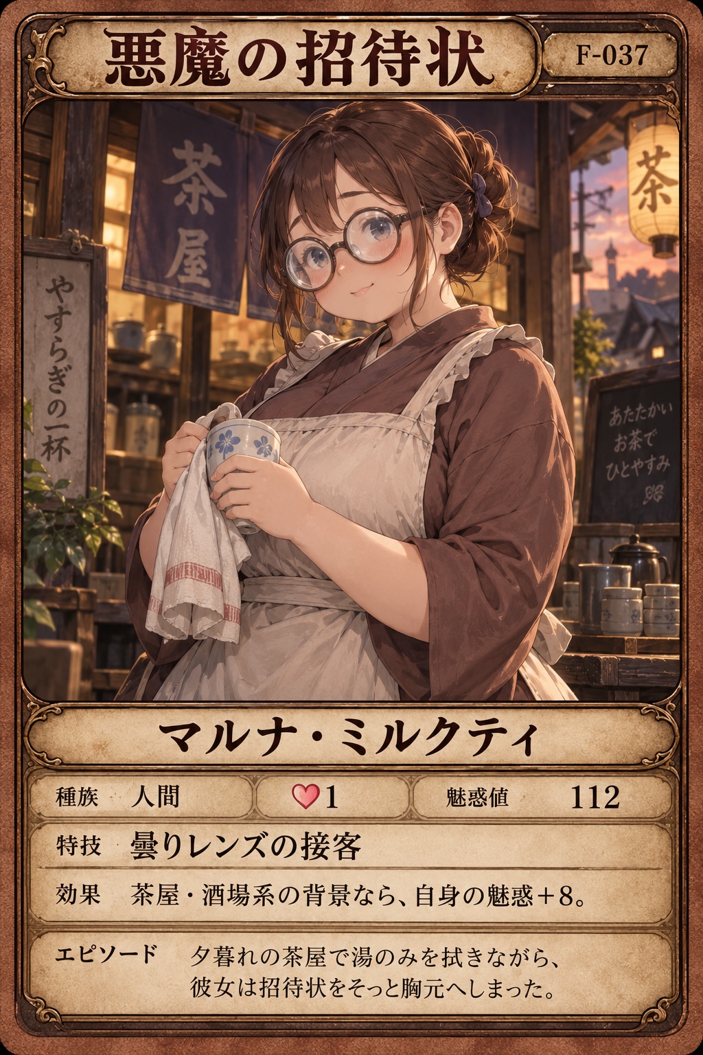 『悪魔の招待状』♡１カード