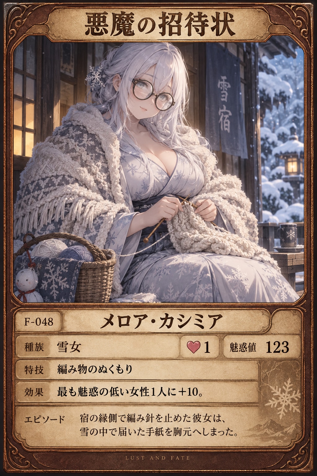 『悪魔の招待状』♡１カード