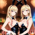 バニーガールでよろー👯‍♀️🍷❤️ 2枚目