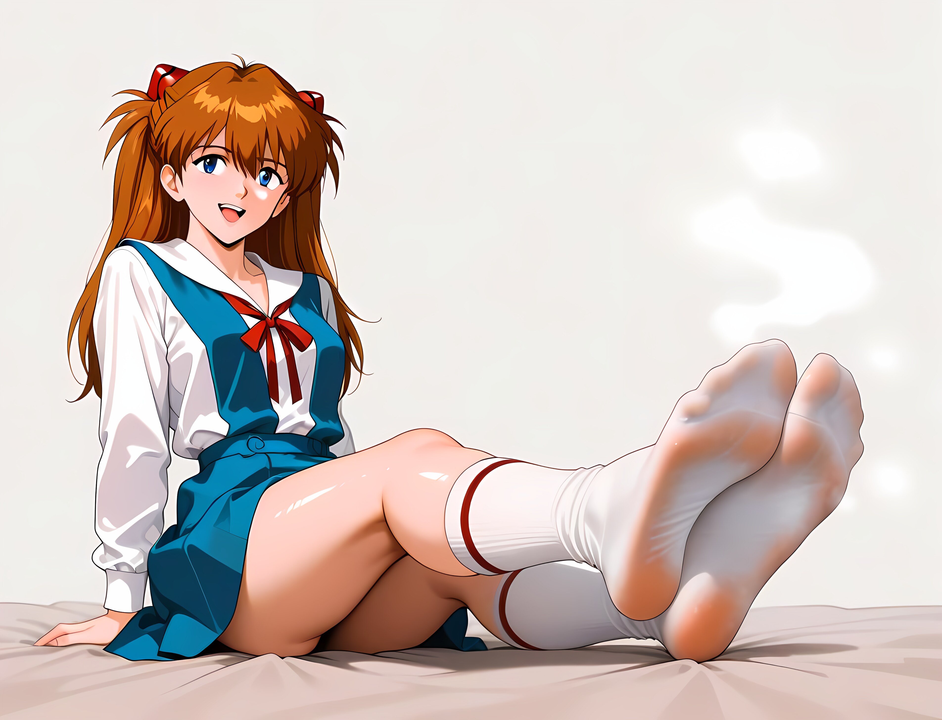 アスカ足裏