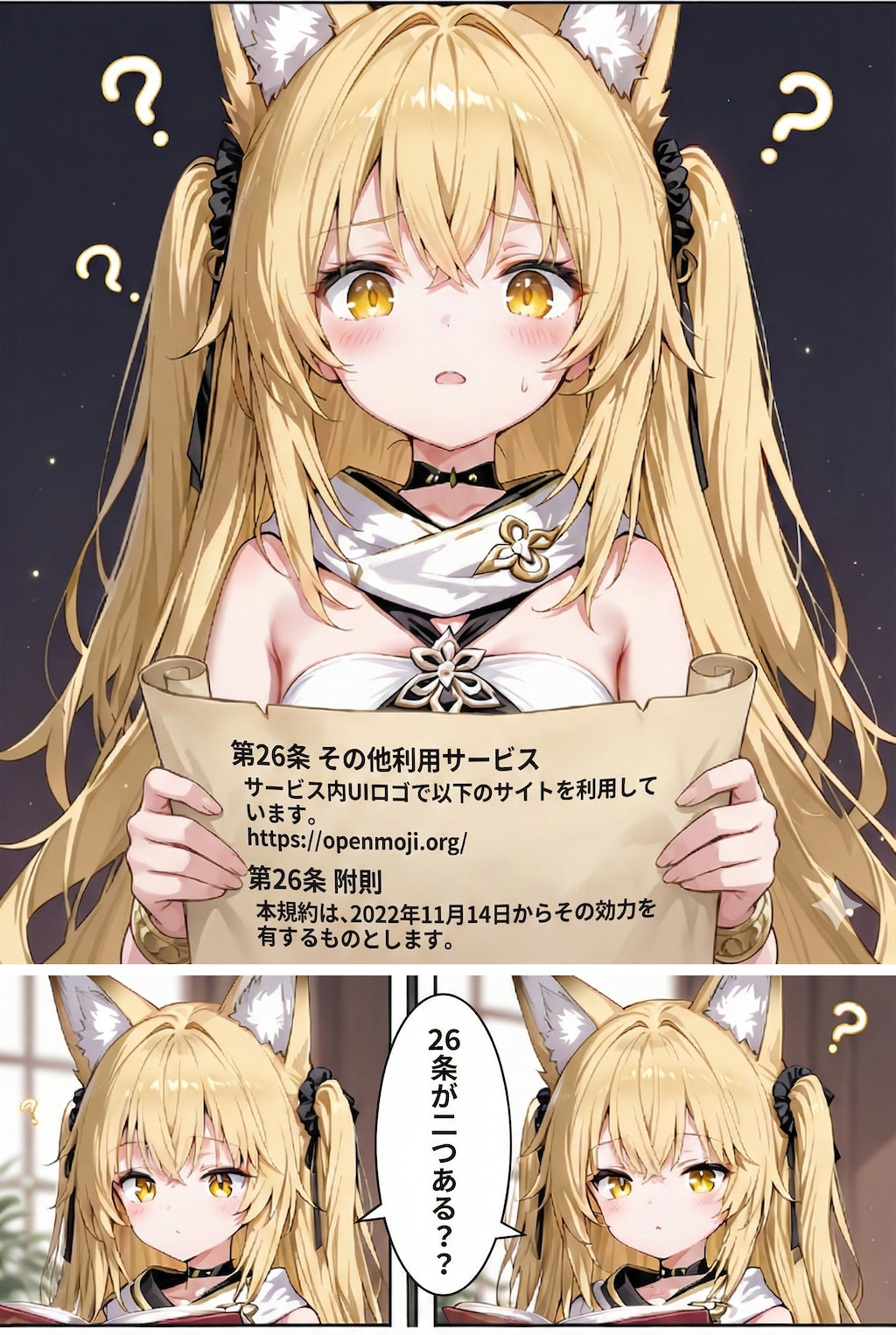 利用規約　最大の謎