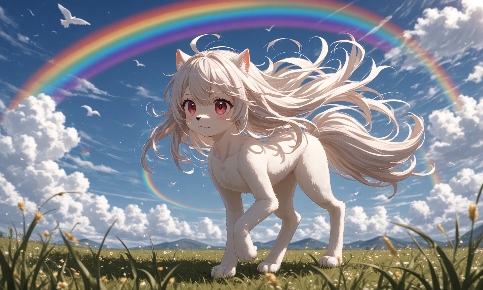 240925 「風と雲と虹と」？ | の人気AIイラスト・グラビア