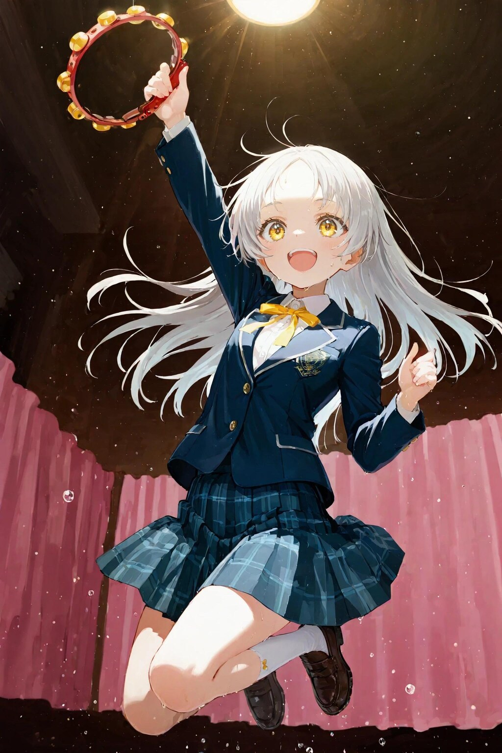 レヌもタンバリンでフェス参戦♪