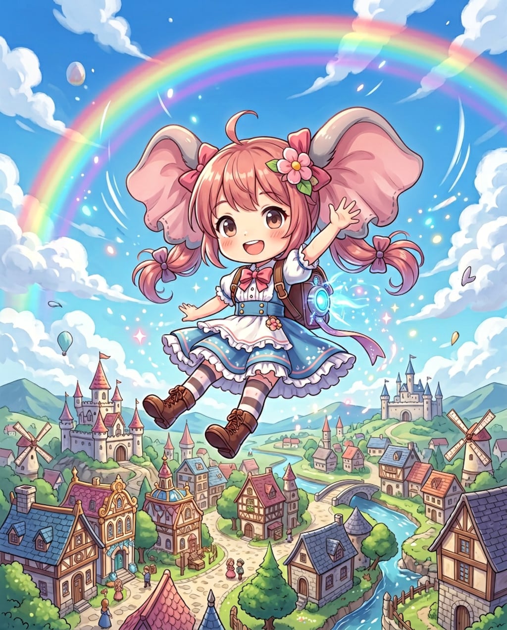 空飛ぶ象耳ちゃん