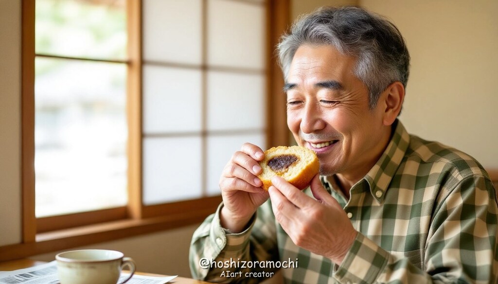 おじいちゃんの午後、懐かしい甘さ - Grandpa's afternoon, nostalgic sweetness