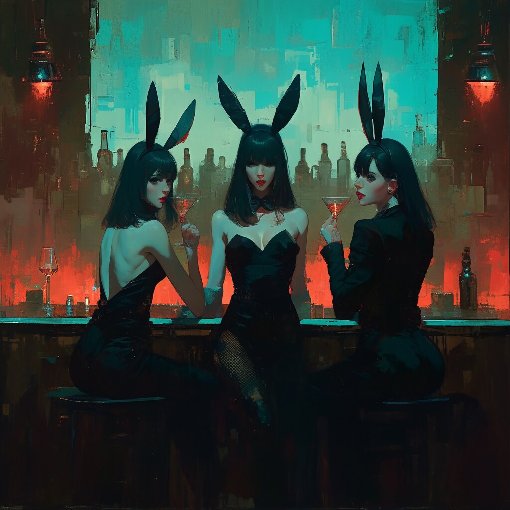 退廃的近未来のバニーバー