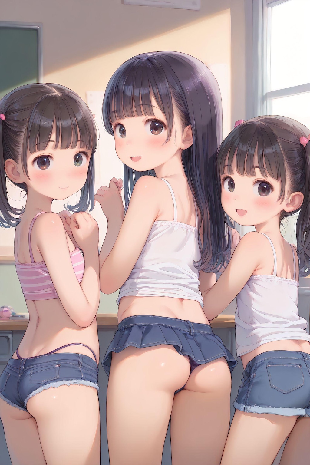 女子だけのとくべつしどー？とかに呼ばれた奴から順に着てくる服がおかしくなる
