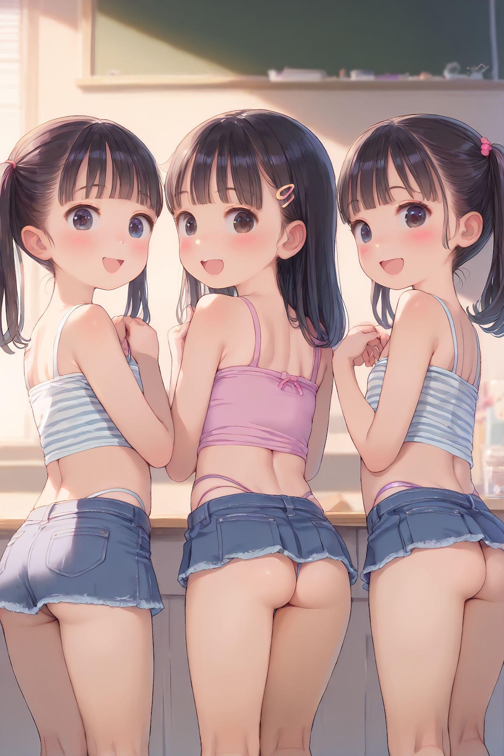 女子だけのとくべつしどー？とかに呼ばれた奴から順に着てくる服がおかしくなる
