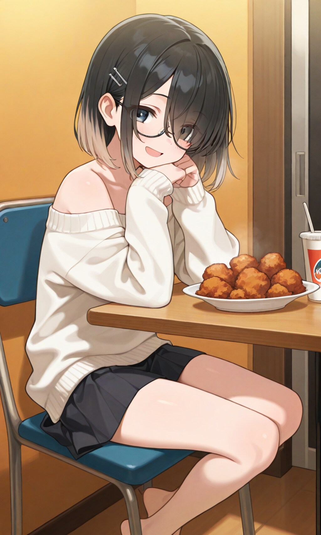 早く食べようよっ♪　【フライドチキンの日(11/21)】