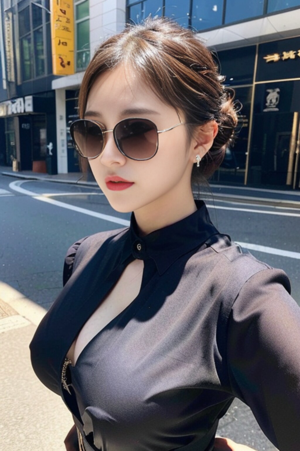 謎の美女