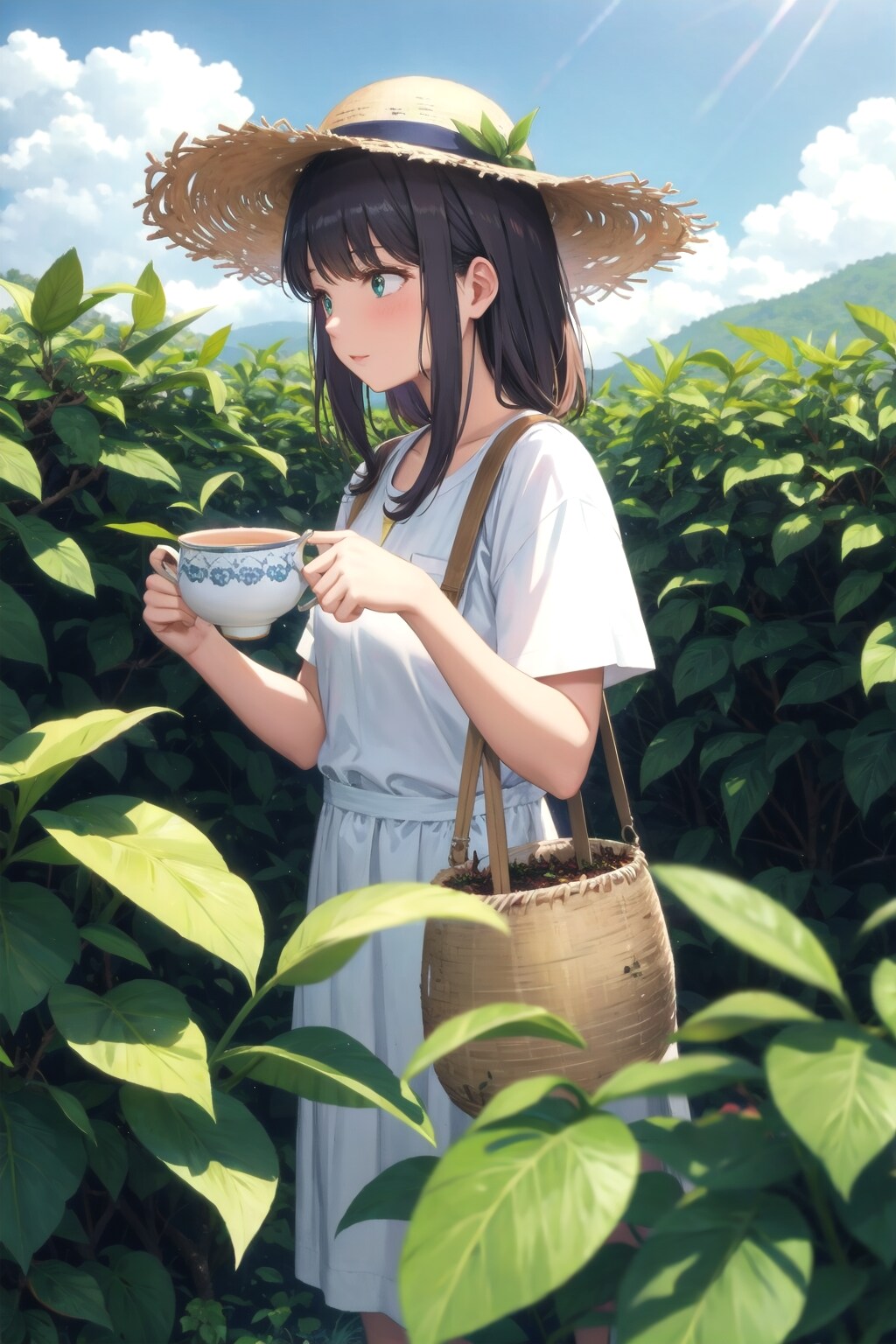 茶摘 | の人気AIイラスト・グラビア