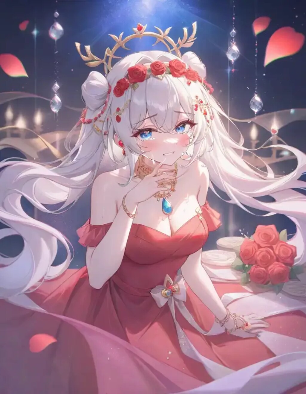 赤薔薇の女神の涙