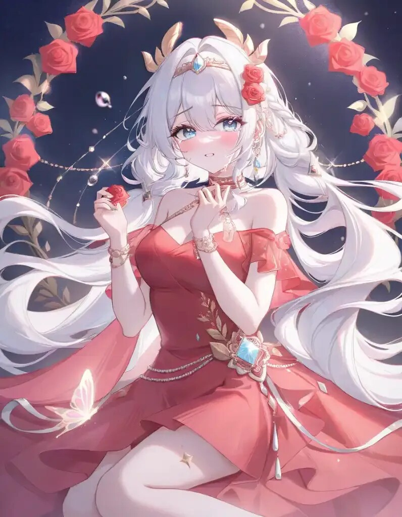 赤薔薇の女神の涙