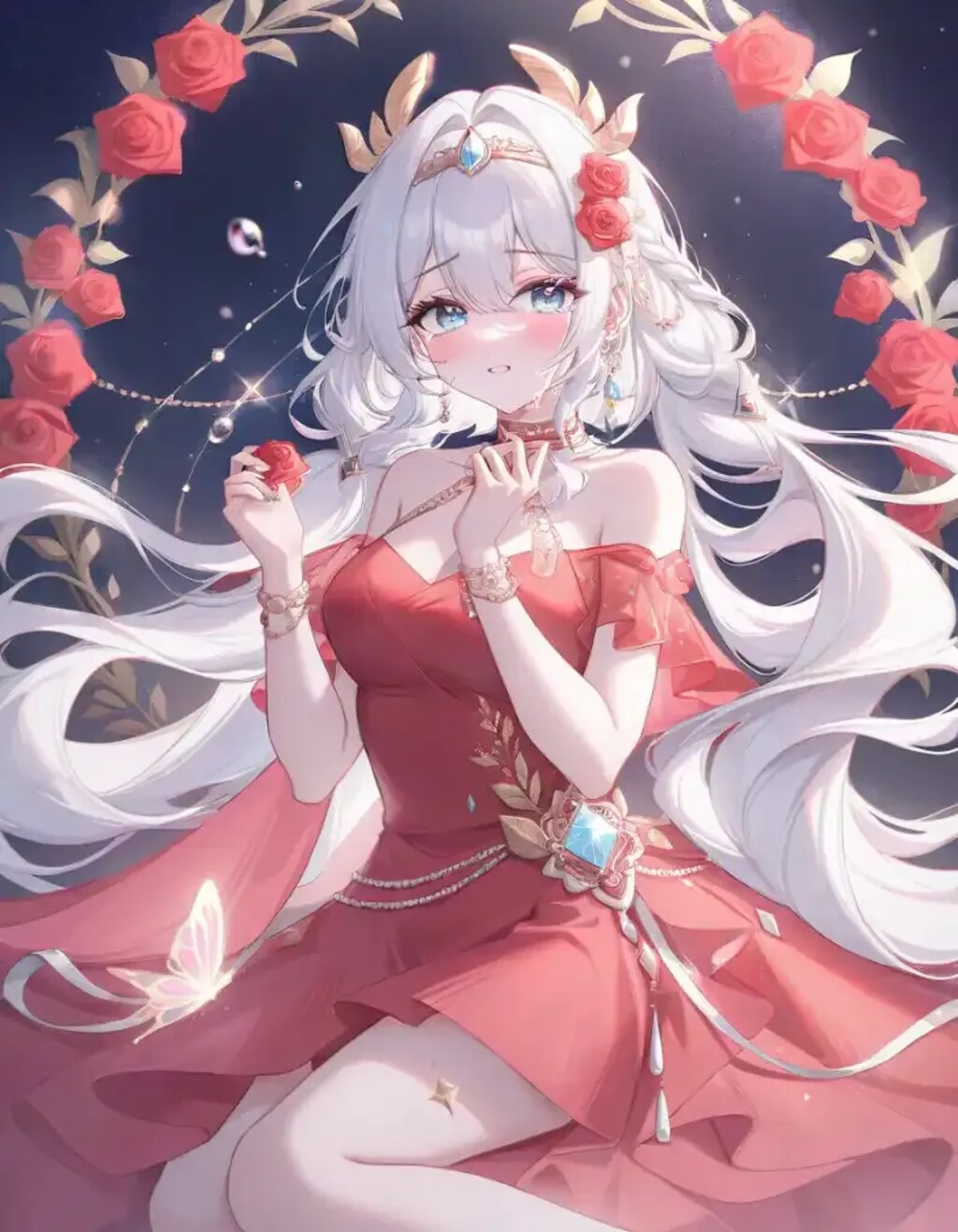 赤薔薇の女神の涙