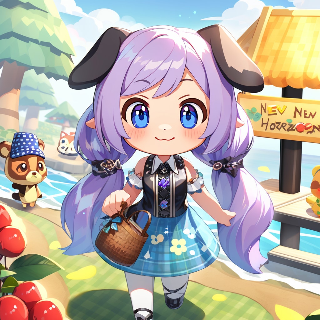 あつ森なうちの子達♪