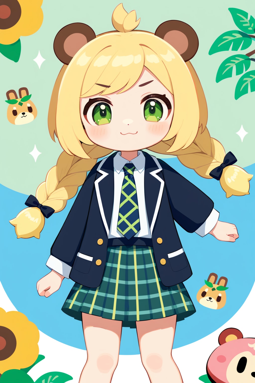 あつ森なうちの子達♪