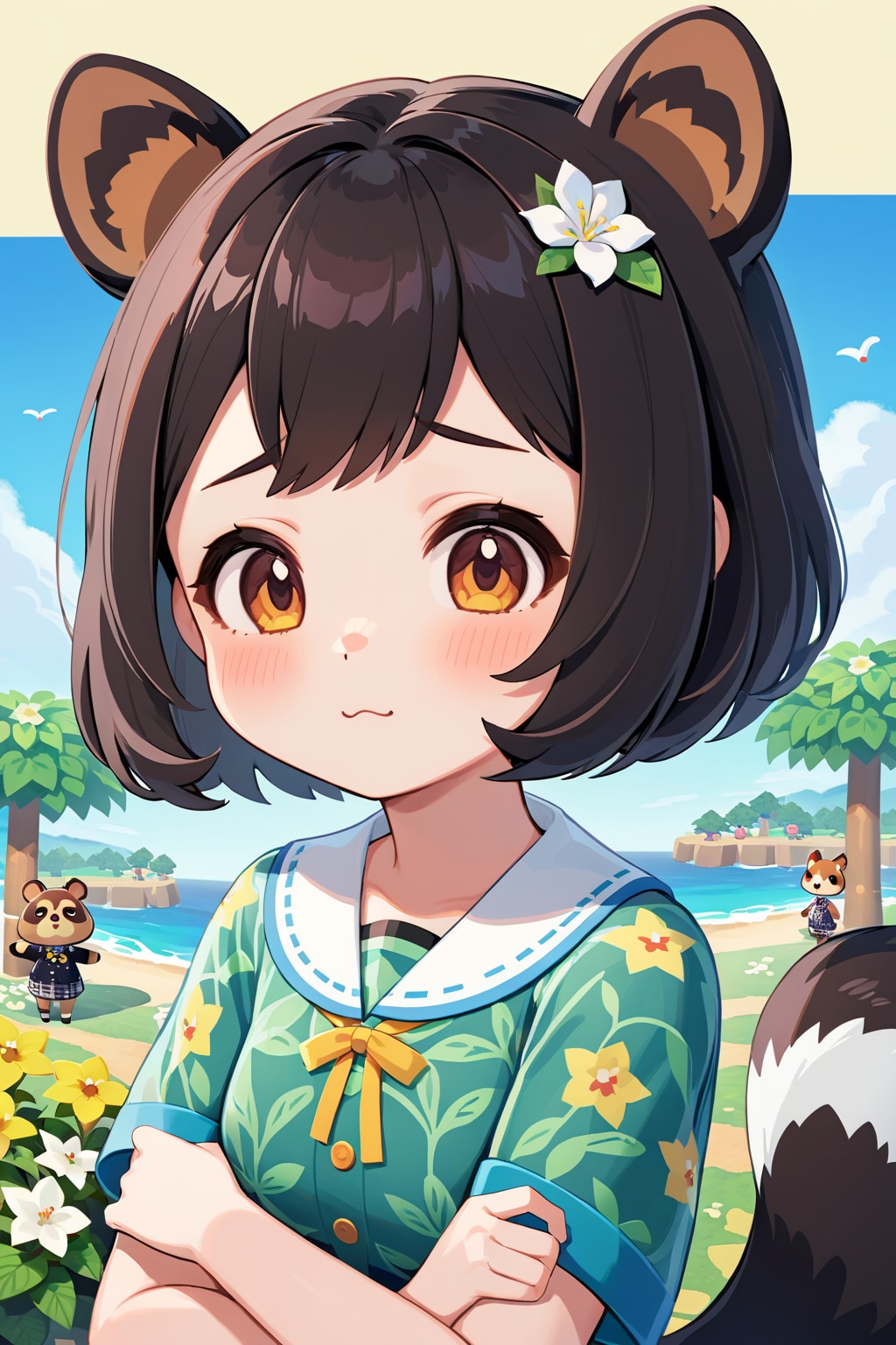 あつ森なうちの子達♪