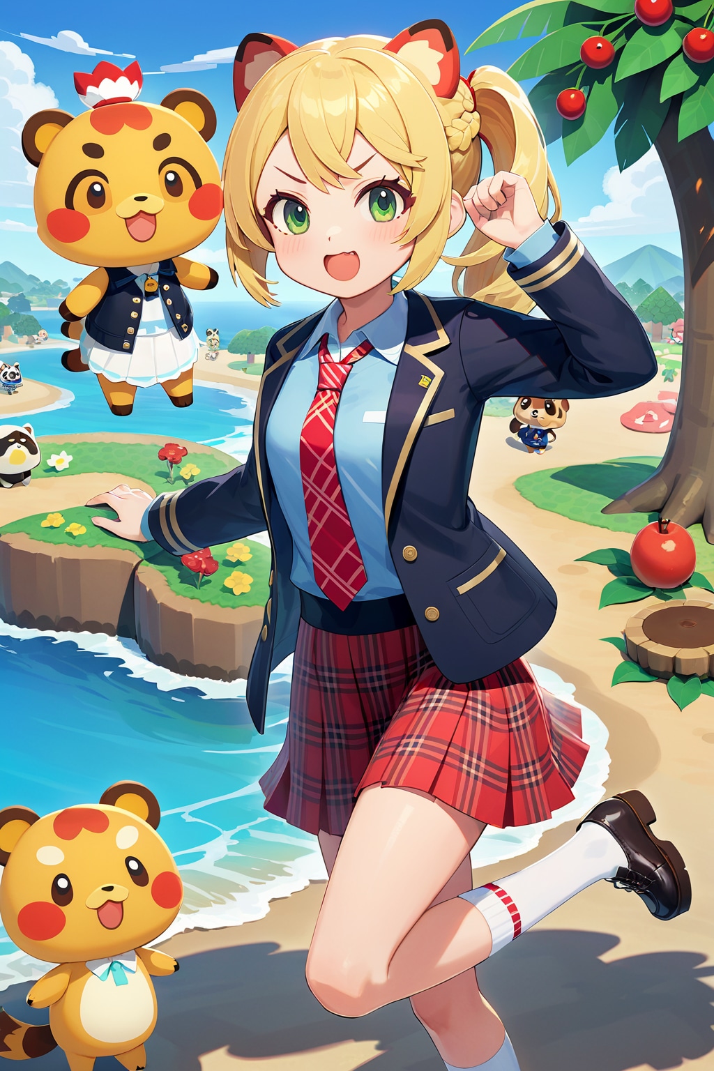 あつ森なうちの子達♪