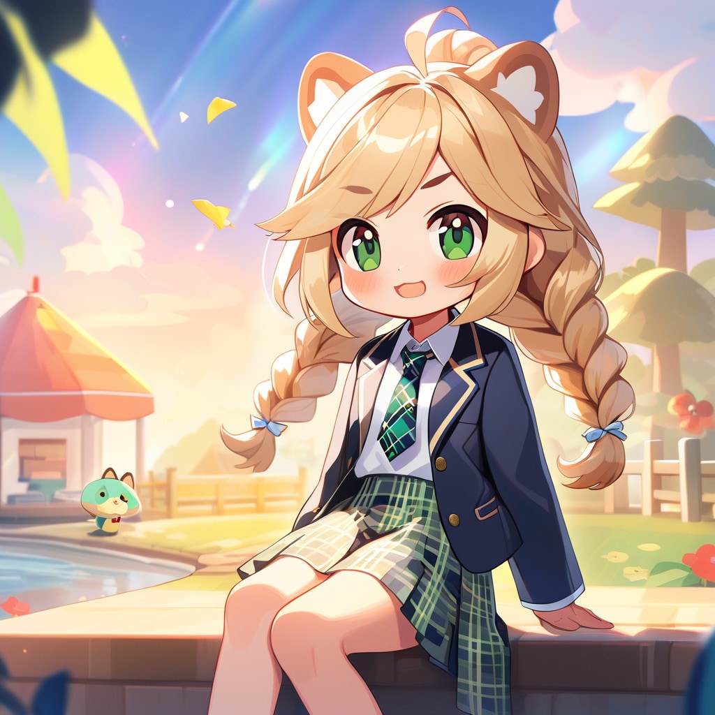 あつ森なうちの子達♪