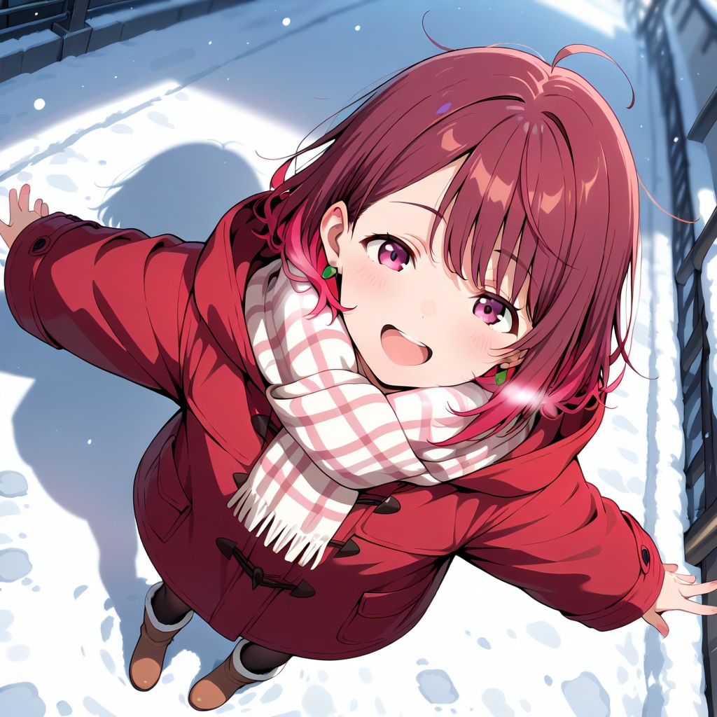 雪が降ったよ | の人気AIイラスト・グラビア