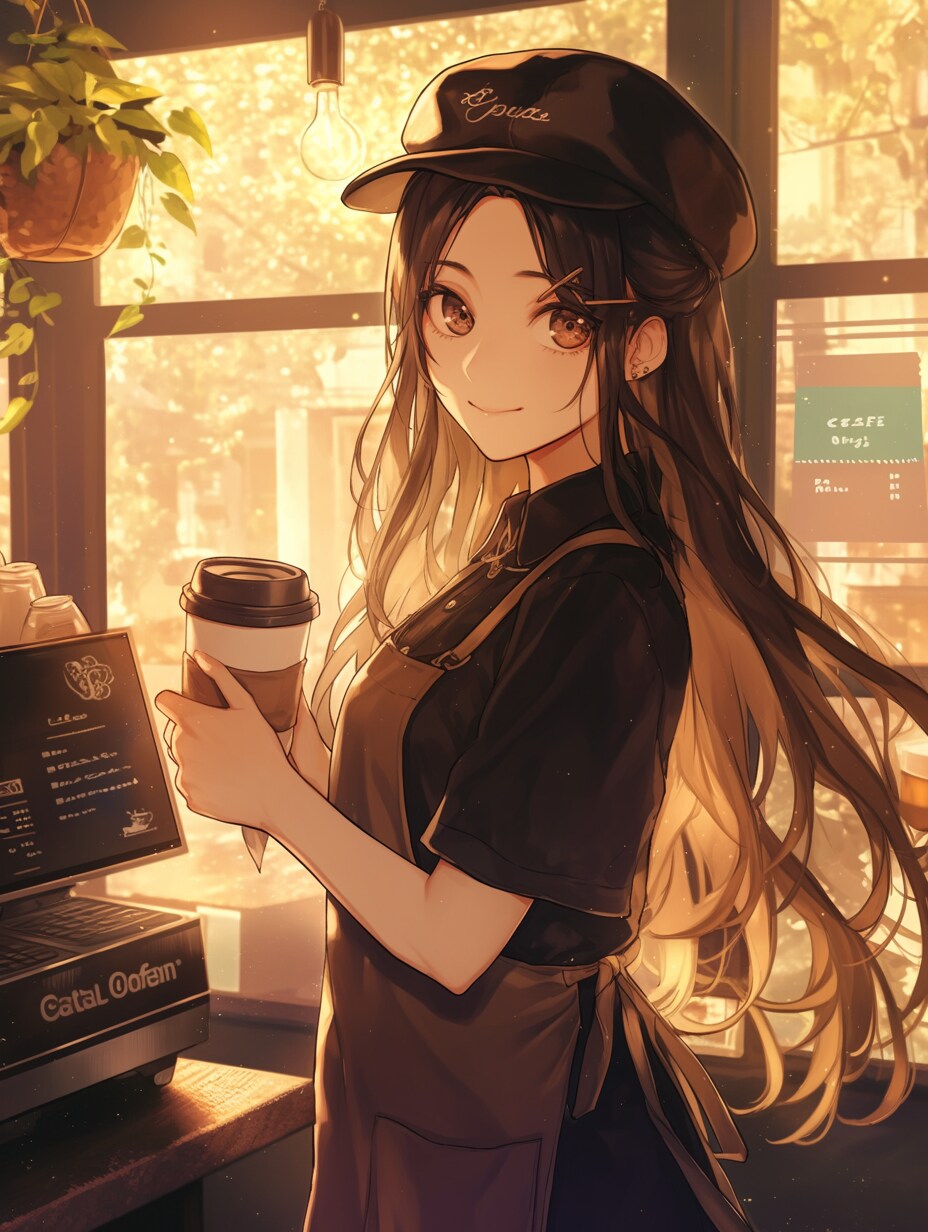 カフェのお姉さん☕✨152 | の人気AIイラスト・グラビア